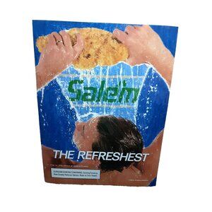 1988 Salem Cigarettes Refreshest Full Page Original Print Ad vintage 80s
